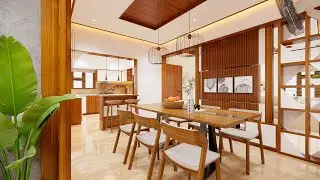അതിമനോഹര ഭവനം 3 Bedroom Modern Single Story Kerala House | Kerala Modern House | Kiran Archvz