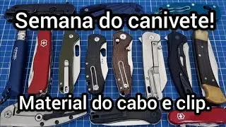 Semana do canivete 6/7: material do cabo e tipos de clip de bolso!#edc #canivete #cutelaria