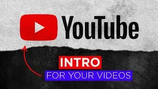 make a YouTube Intro For Your Videos | Adobe after effects tutorial  | Free Download