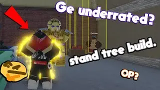 GE Underrated? Gold Experience Stand Tree Build I YBA I Stand farming #2