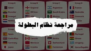 مراجعة نظام بطولة كأس العالم ٢٠٢٢