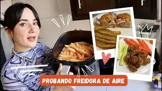 Usando por primera vez FREIDORA de aire *IMPACTADA* 😍