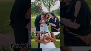 Reaction vs the moment #weddingtok #weddinginspo2024 #wedding