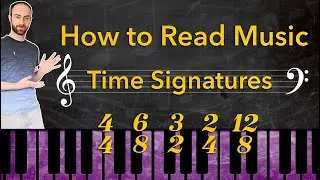 How Time Signatures Work (basics of reading music)