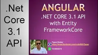 14. .Net Core 3.1 API with Entity Framework Core (Registration Post and Get API)