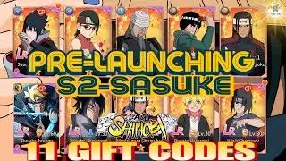 Last of Shinobi Pre-Launching Release S2-Sasuke(06/18) 11 Active Gift Codes/All Working Codes (Apk)