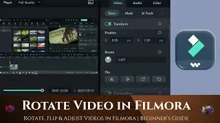 Filmora Tutorial: Rotate Your Video in Just Seconds | How to Rotate a Video in Filmora