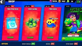 Thanks For The FREE Gifts Supercell!!!🎁🎁🎁/Brawl Stars FREE GIFTS!!!
