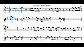 Miley Cyrus - Flowers _ Key of D _ for Bb instruments sheet music