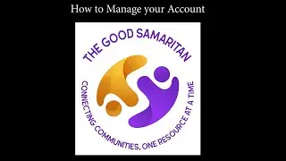 How to Manage your Account