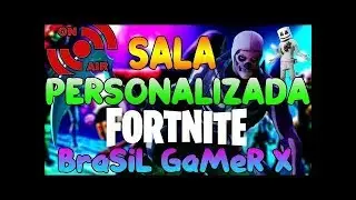 SALA PERSONALIZADA SCRIM Fortnite COM INSCRITO SENHA NO BATE-PAPO [PT-BR] RUMO A 4.000