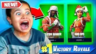 MY LITTLE BROTHERS REACTION TO THE NOG OPS COMING BACK!! *SURPRISING HIM!* FORTNITE INSANE REACTION!