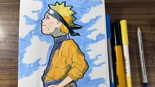 How to draw Naruto | easy anime drawing step by step