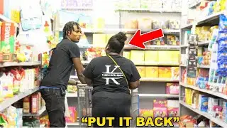 Shopping Out Of Strangers Cart Prank !