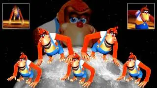 Lanky Kong lives on the moon