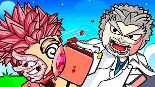 Playing Secret Anime Battlegrounds Game In Roblox