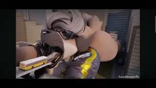 Macro furry perro vore 