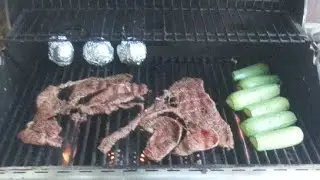 Making Carne Asada