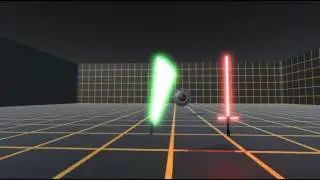 Lightsabers with movement trail in Unity (with source)