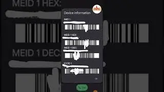 How To Check Mobile's IMEI, Serial No., MEID HEX, MEID DEC, ICCID  #technicalpanditg #shorts