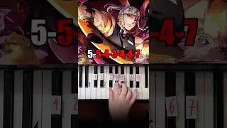 Demon Slayer Opening  Zankyosanka Piano Tutorial 