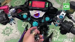 Smartkey Raider, giắc chống nước chuẩn Ducati