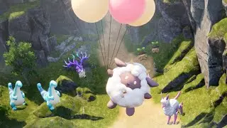 Lamball's Sky Adventure | Palworld Animation | PalAnime | Pocketpair