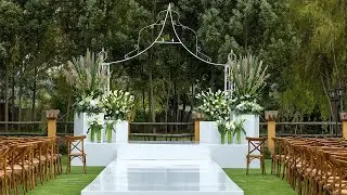 Testimonio Boda simbólica al aire libre en bogotá