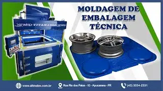 BANDEJAS DE TRANSPORTE DE RODAS ESPORTIVAS FABRICADA NA TEMOFORMADORA TITAN-1500 ALTMATEX