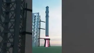Rocket lunch animation 