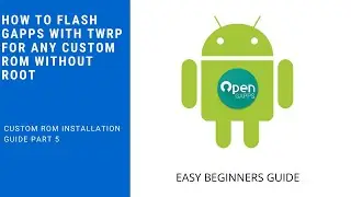 How to install GApps in any Custom ROM! | Custom ROM Installation Guide | Part 5 | It's Omega Tech!