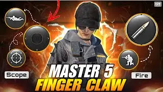 MASTER 5 FINGER CLAW BGMI BEST 🔥 SENSITIVITY SETTINGS | BGMI SENSITIVITY CODE TODAY |
