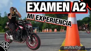 Permiso A2 | Mi EXPERIENCIA en EXAMEN | Kawasaki Z900 Motovlog