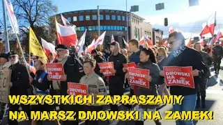 MARIUSZ ŚWIDER ZAPROSZENIE NA MARSZ DMOWSKI NA ZAMEK MDnZ 24 CZERWCA 2023