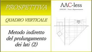 Prospettiva Quadro Verticale - Metodo del prolungamento dei lati (2)
