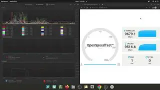 PopOS Network Performance Test 10Gbps and 1Gbps