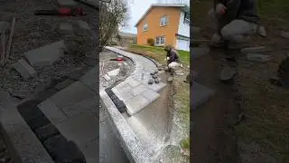 Как выложить брусчатку