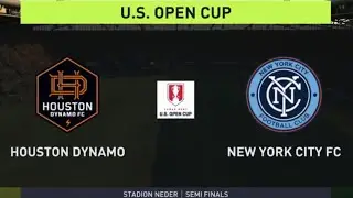FIFA 22 Daniel U.S. Open Cup Semi-Finals New York City vs Houston Dynamo (S1 Game 26)