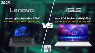Lenovo Legion Pro 5 Gen 8 vs Asus Zephyrus G14 (2023)