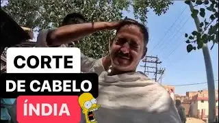 COMO É o CORTE de CABELO na ÍNDIA. Lembram desse dia ?