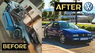 Building a VR6 VW Corrado In 4 Minutes | Project Car Transformation