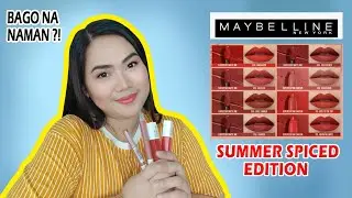 Panibago na naman from Maybelline! Maybelline SUMMER SPICED EDITION! | Miss D