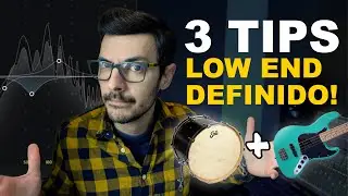 Cómo mezclar BOMBO y BAJO? | 3 TIPS para un LOW END definido y potente