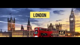 Trip to London.UK 4k video!
