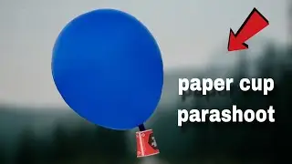 Paper cup Balloon Helicopter, Balloon plane, How to make flying Balloon Cup plane ! by shon