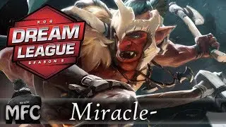 Miracle- Troll Warlord Gameplay - Game 1 - DreamLeague Season 8 Europe & CIS Qualifier.