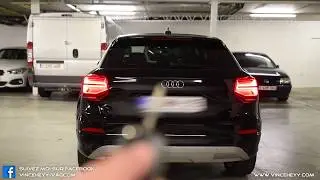 Audi Q2 (GA) - Rear taillight during unlocking phase 