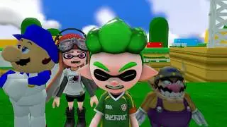 [Splatoon/SFM] Super Mario Fail