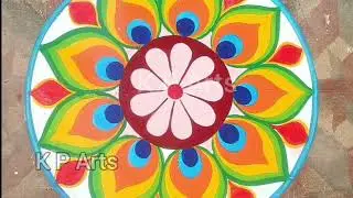 Beautiful sankranti rangoli||easy sankranti rangoli||pongal kolams