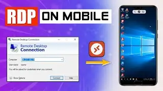 How to Use RDP in Android Mobile - Connect to Remote Desktop Connection On Android Mobile